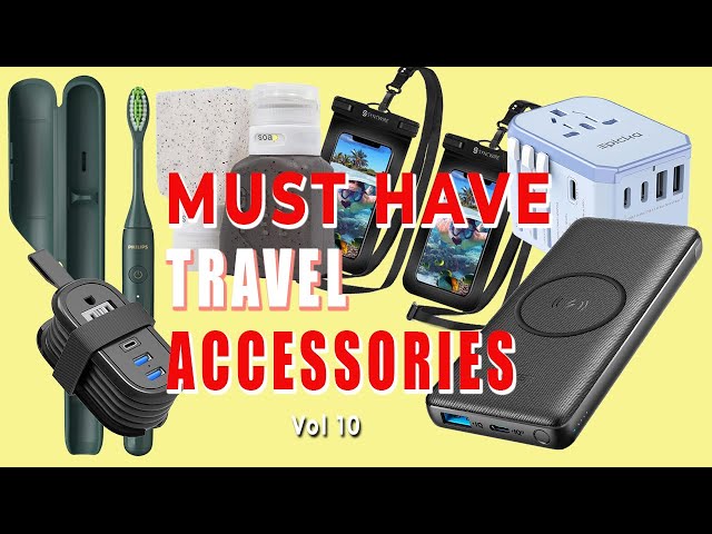 Travel Essentials and Gadgets You Can't Leave Home Without!