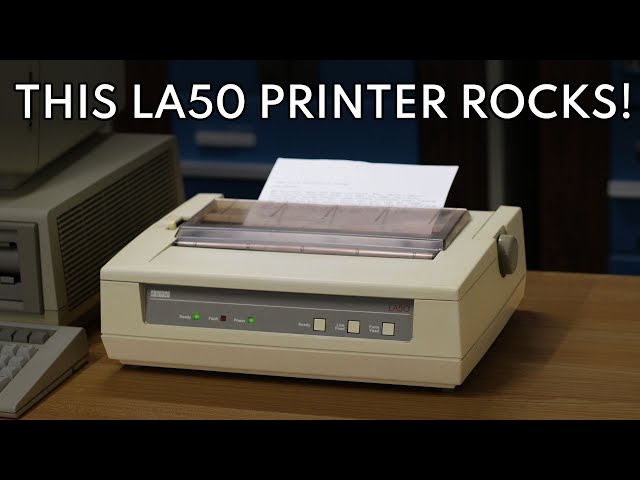 I Love this DEC LA50 Dot-Matrix Printer!