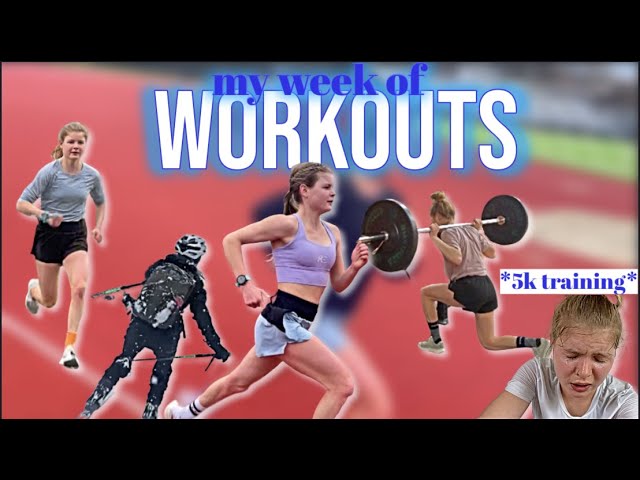 Weekly Workout Plan || 5k Training