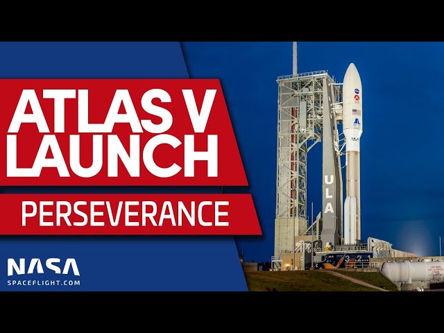Atlas V Launches NASA's Perseverance Mars Rover