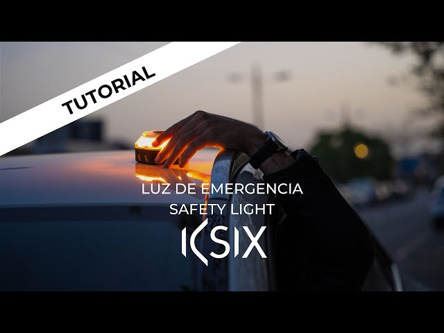 Ksix Safety Light - Tutorial - English, Español, Français