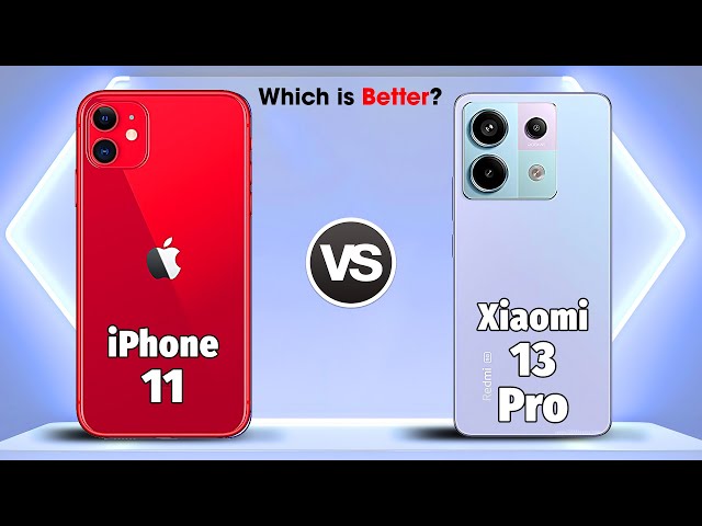 Xiaomi Redmi Note 13 Pro Vs iPhone 11 | Full Comparison ⚡ Which is Better?