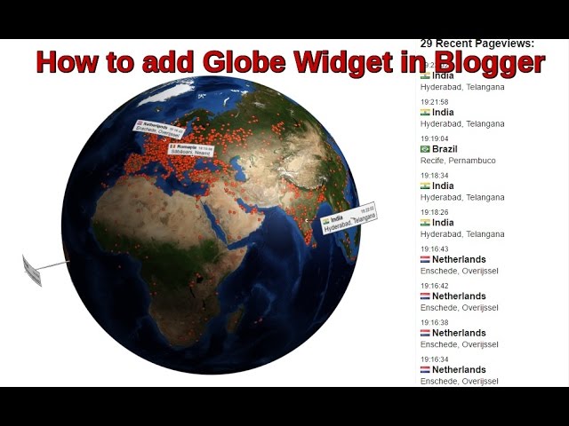 how to add widget in blogger header