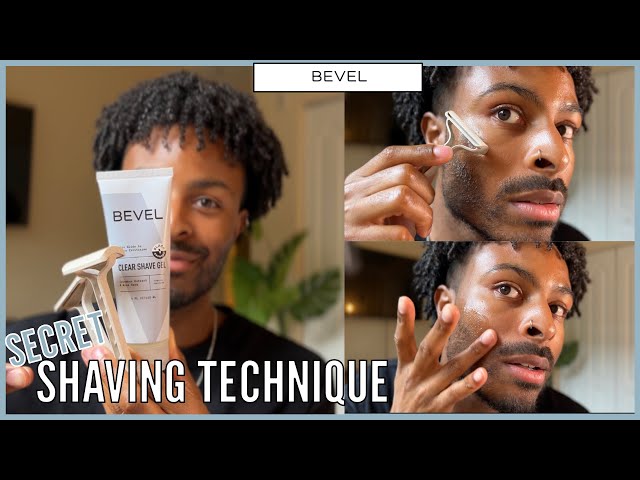 Razor Bumps BEATEN: My Secret Shaving Technique with Bevel