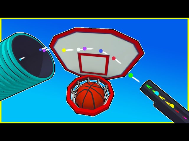Marble Basketball But Every Shot Is A Rebound - Furniture Run! - Marble World Gameplay