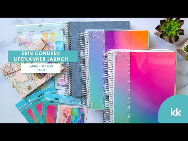 A Very Unplanned Purchase! Colorblends Daily Duo & more! | Erin Condren 2023 LifePlanner Launch Haul