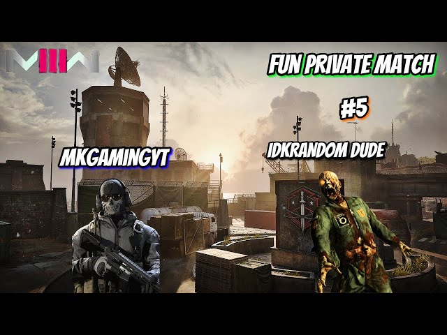MW3 *CHECKPOINT MAP* (FUN PRIVATE MATCH #5 #MW3MULTIPLAYERLIVE #PRIVATEMATCH #NUKEGRIND