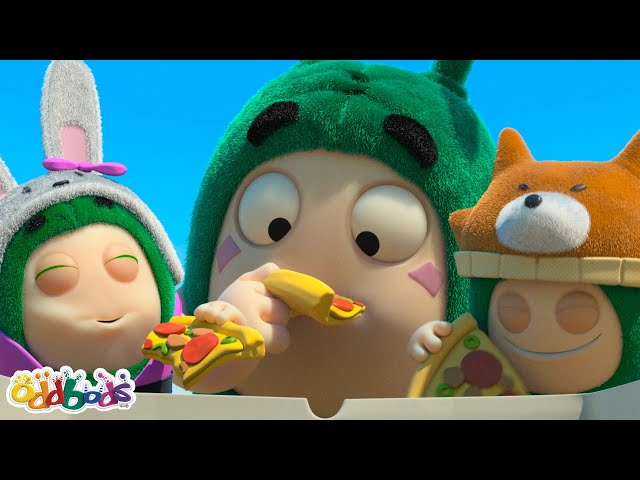 Baby Oddbods Day Out with Uncle Zee | 2023 Oddbods BEST Episodes | Funny Cartoons for Kids