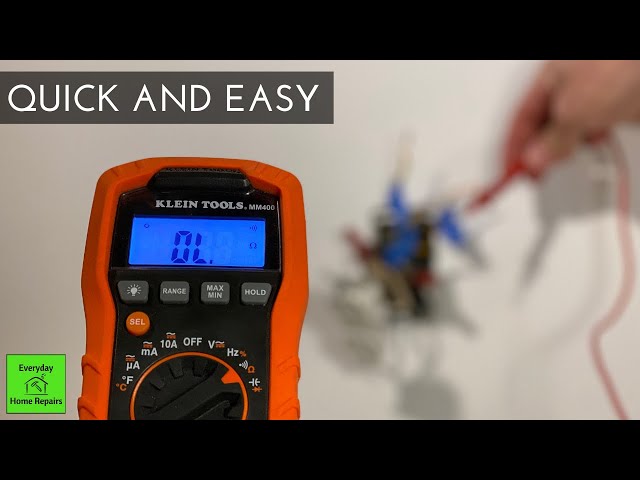 How To Trace Wires In A Wall | Multimeter Continuity Test