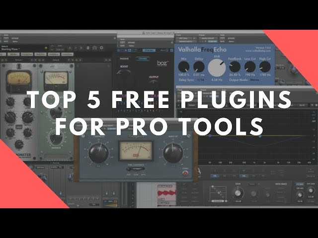 Top 5 FREE AAX Plugins For Pro Tools