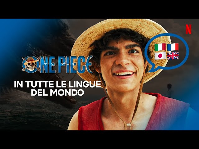 La VOCE del cast di ONE PIECE in tutte le LINGUE DEL MONDO | Netflix Italia