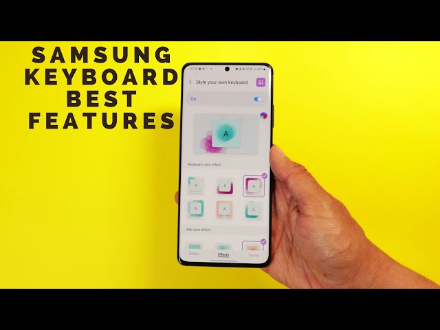 TOP 7 Tricks on the Samsung Keyboard !