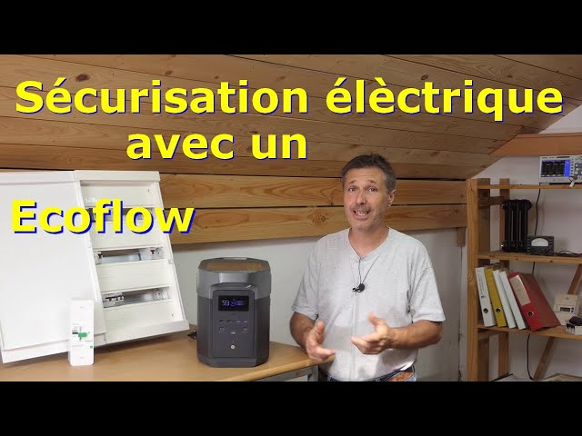 ⚡Alimentez toute votre maison en cas de coupure de courant avec une station Ecoflow