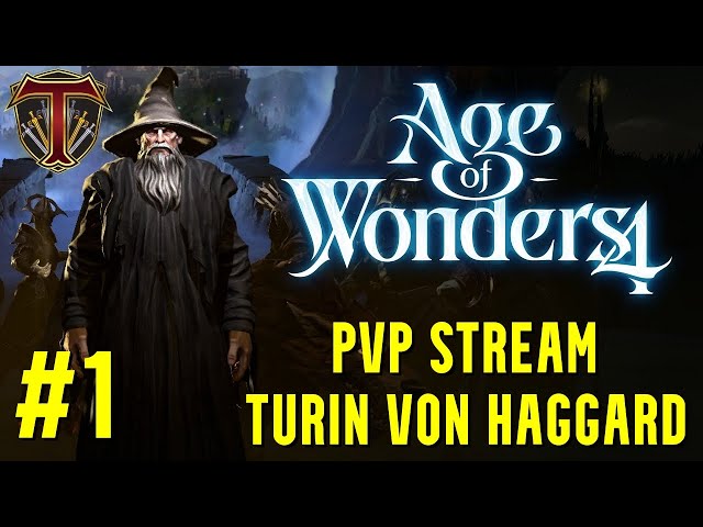 TURIN VON HAGGARD, Cackling Wizard | Dark Necromancer Mage Culture PVP - Age of Wonders 4