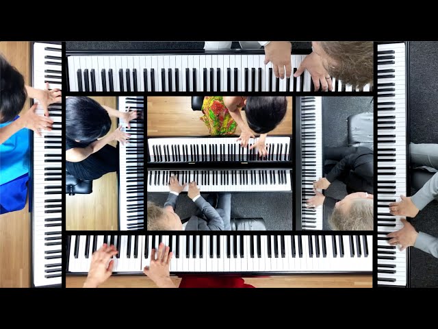 Islamey: Piano Battle for 14 Pianos