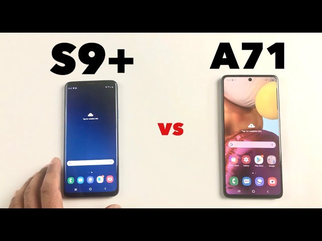 SAMSUNG A71 vs S9+ | Can a new Mid Range beat an old Flagship? | Speed Test Comparison