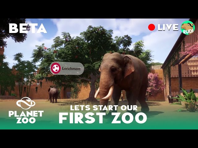 Lets Start our first Zoo (Planet Zoo Beta Franchise Mode)