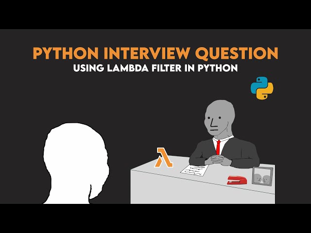 Solving Amazon Interview Questions with Lambda Filter Function in Python