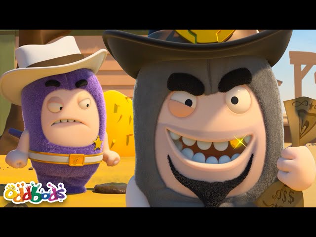 Cowboy Jeff! 🤠 | 1 HOUR! |  Oddbods Full Episode Compilation! | Funny Cartoons for Kids