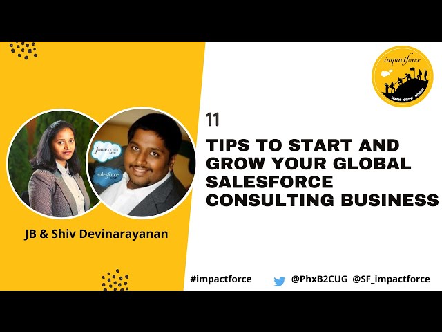 Tips to Start and Grow Your Global Salesforce Consulting Business