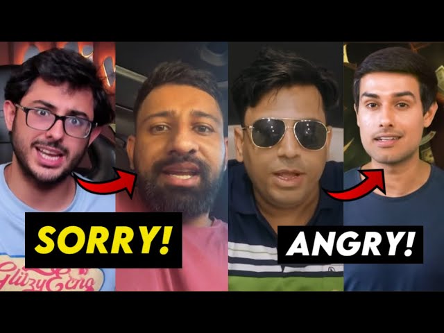 WTF! CarryMinati Says Sorry to Rajat Dalal & Deleted that Part!😨, Rajat Dala Reply, Round2hell, IPL