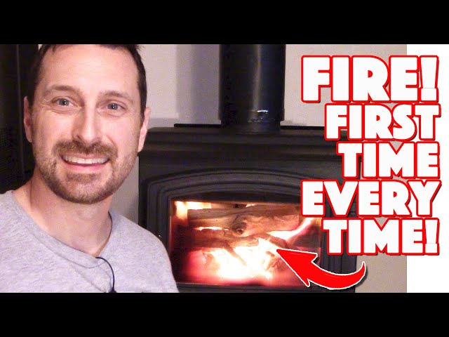 Wood Stove Tips And Tricks | How To Start A Fire The First Time, Every Time!