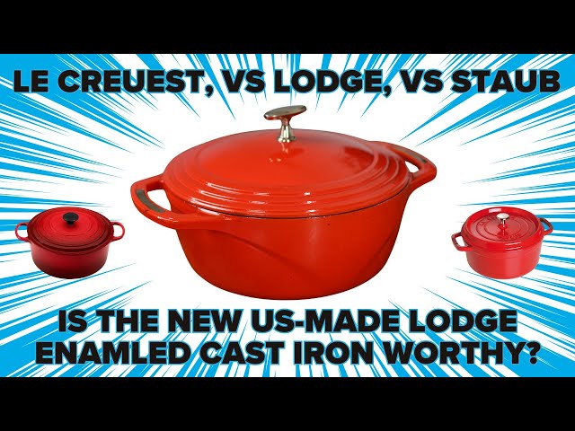 Should I get behind the new USA-made Lodge Enameled Cast Iron? Let me know what you think