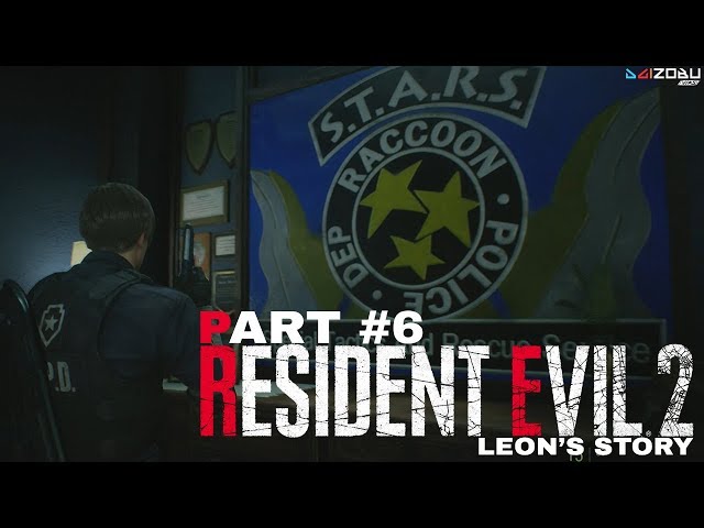 Resident Evil 2 Remake (2019) Walkthrough - Leon - #6 - RPD (PS4)