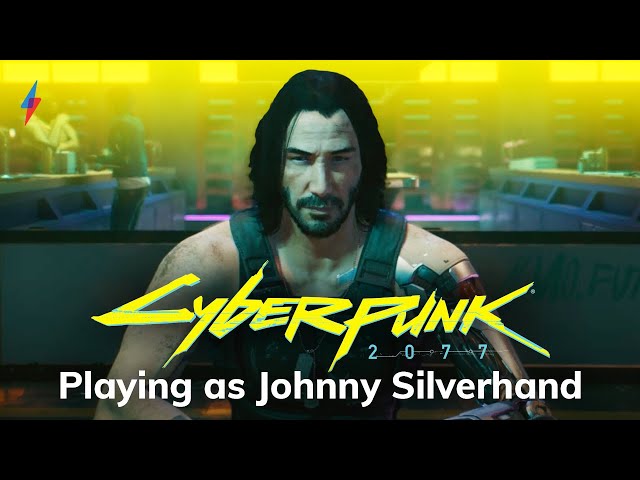Playing as Keanu Reeves in Cyberpunk 2077 | Johnny Silverhands Backstory mission