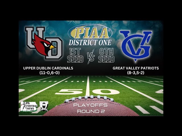District One-5A Playoff Game: (8) Great Valley @ (1) Upper Dublin (11/11/22)