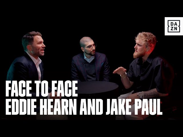 Eddie Hearn and Jake Paul | Face to Face with Ariel Helwani