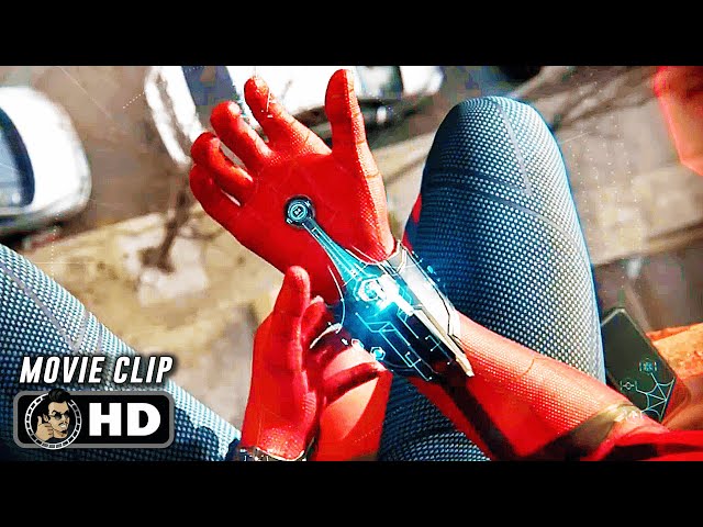Spider Man Vs Avengers Scene | SPIDER MAN HOMECOMING (2017) Tom Holland, Movie CLIP HD