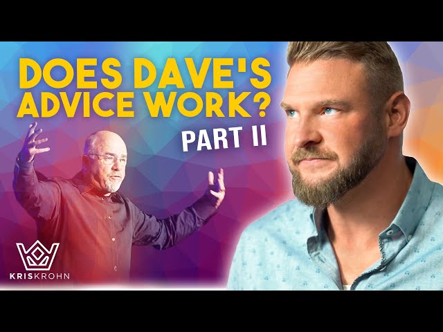 Dave Ramsey Solutions: Do they Work? | Kris Reacts Part 2