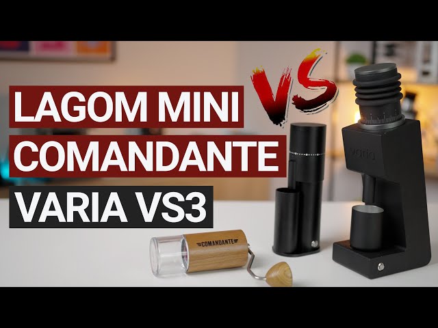 Lagom Mini vs. Varia VS3 vs. Comandante C40 Coffee Grinder Comparison