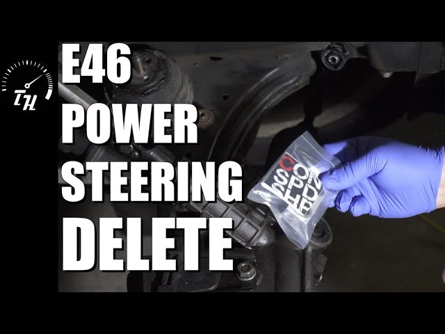 E46 Power Steering Delete and Steering Guibo Delete -Condor Speed Shop