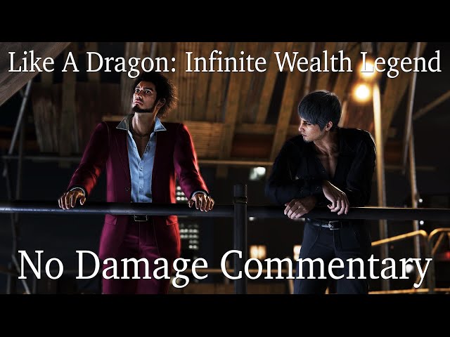 Like A Dragon: Infinite Wealth Legend No Damage All Bosses (Commentary)