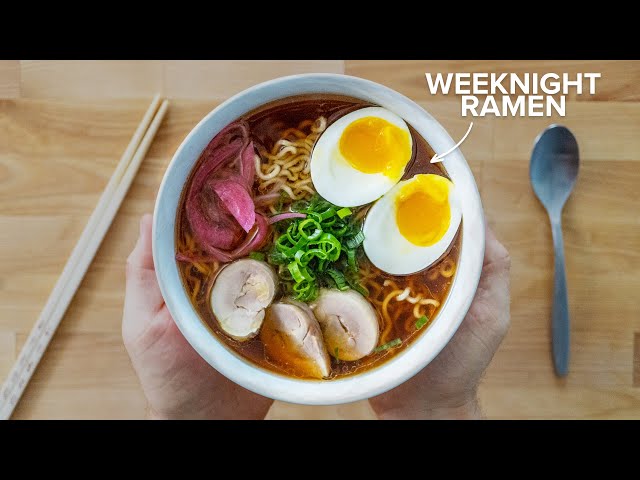 Why homemade Ramen is the perfect make ahead weeknight meal.