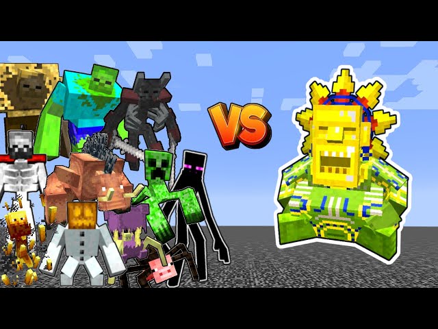Barako The Sun Chief Vs Mutant Beasts and Mutant More in Minecraft