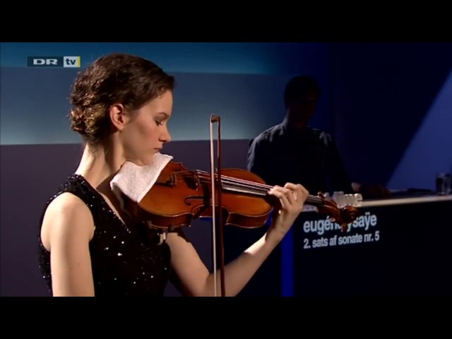 Hilary Hahn performs Ysaye Sonata No. 5 "Danse Rustique" (Better Quality)