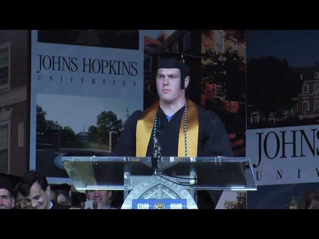 Lucas Sand - Johns Hopkins University 2012 Commencement