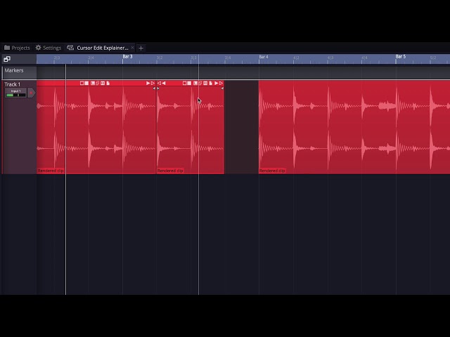 Tracktion Waveform 11 Techniques: The Tracktion Waveform Edit Cursor (Video 1)