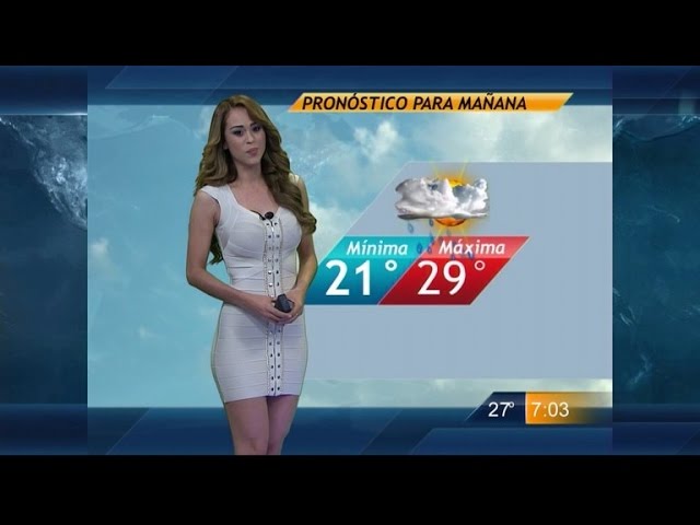 Meteorologists Overseas Wear Short Dresses, Shorts for Weather Forecast