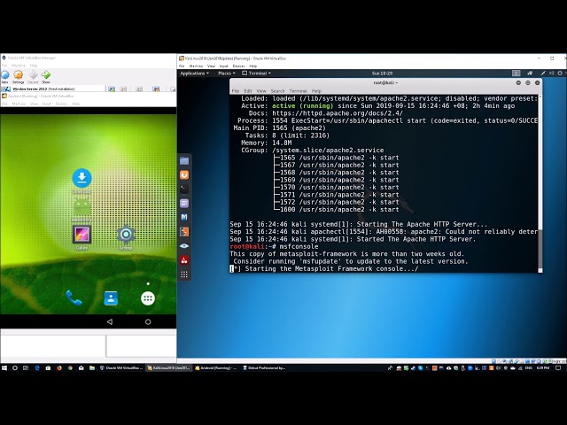 Access Android with Metasploit Kali (Cybersecurity)