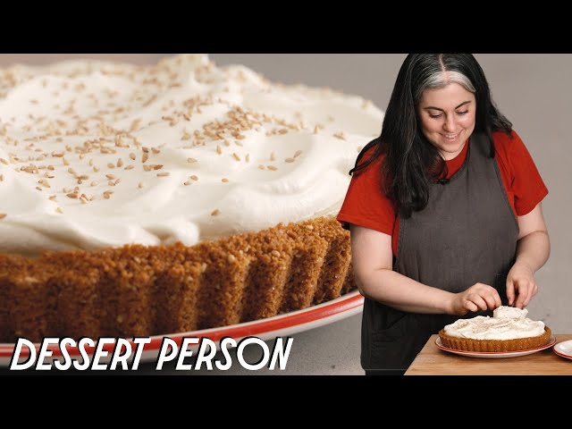 Claire Saffitz Makes Banana Cream Tart | Dessert Person