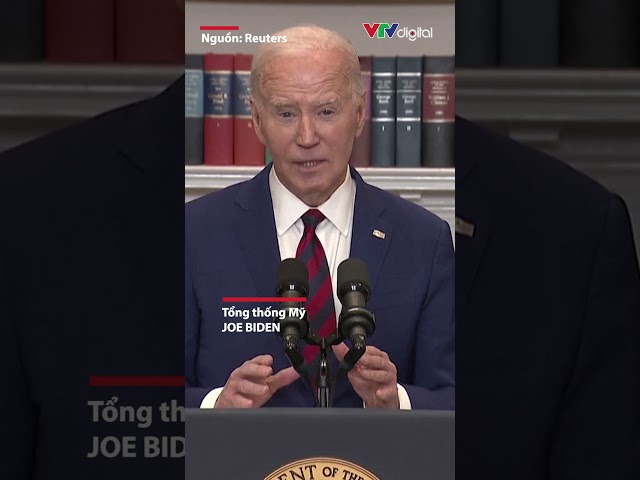 Vụ tàu đâm sập cầu ở Mỹ: Tổng thống Joe Biden cam kết xây lại cầu #keybridge #baltimore | VTV24