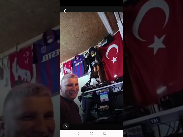 Cb Telsiz görüşmesi 27.215 mhz Almanya Alfa28 Trabzon Rüzgar Bursa Yıldızcan