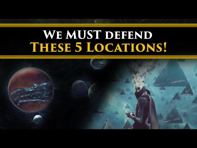 Destiny 2 Lore - We should really stop the Witness from conquering these 5 places...