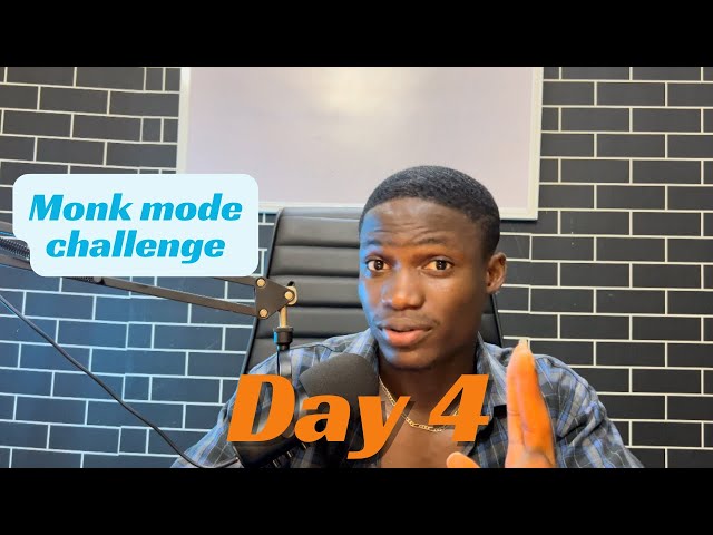 Monk Mode Challenge (Day 4: How I got my first job on Upwork)