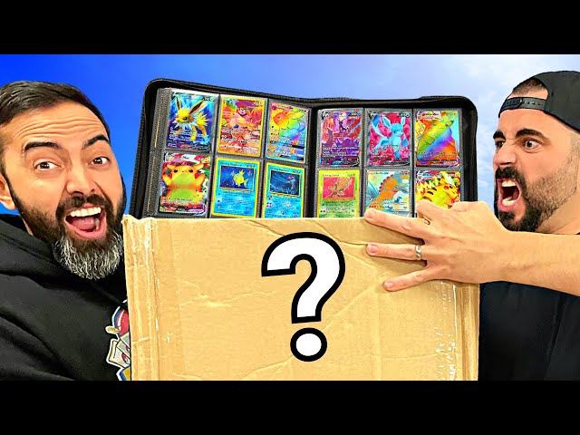 Pokémon Card Trade CHALLENGE (Mystery Box at Risk)