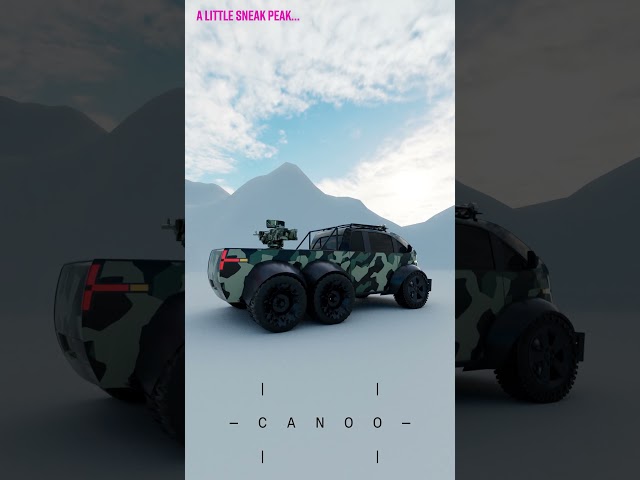 Canoo :: Custom Apocalypse 6x6 sneak peak.